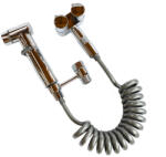 Portass-key Racord dus igienic pentru toaleta, compatibil cu rezervor WC sau robinet (DWC)