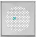 Zehnder - Formatervezett, négyzet takarórácsok elszívott levegőhöz Szűrővel, DN 125 csatlakozás, 160 x 160 mm, CLRF/TVA-hoz. Használható falba és mennyezetbe. Venezia fehér (nem használható padlórácsként) (99