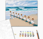 Alkotásutca Tollas turnus - Számfestő készlet kereten 40x50