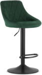 FDY Scaun Bar Kona Baza Neagra , Catifea Verde