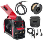 DDT Invertor Aparat de sudura DDT-2004, cu rola sarma MIG MMA DDT PROFESSIONAL, 230 V, 20-300 A curent, 0.8-1.0 mm diametru sarma de sudura, 1.6-4 mm diametru electrod de sudura (DDT-2004)