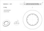 DBA Disc frana de performanta DBA DBA52834SLVS (DBA52834SLVS) - automobilus