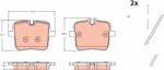 TRW set placute frana, frana disc TRW GDB2519 (GDB2519)