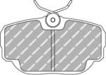 FERODO set placute frana, frana disc FERODO FCP660R (FCP660R)