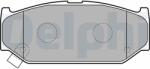 DELPHI set placute frana, frana disc DELPHI LP2182 (LP2182)