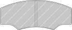 FERODO set placute frana, frana disc FERODO FRP218R (FRP218R)
