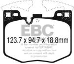 EBC Brakes set placute frana, frana disc EBC Brakes EBC Greenstuff Brake Pad 2000 Series Sport Set DP22302 (DP22302)
