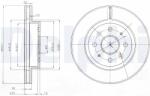 DELPHI Disc frana DELPHI BG4019 (BG4019)