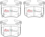 DBA set placute frana, frana disc DBA DB15004SP (DB15004SP)