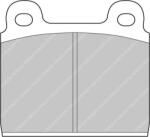 FERODO set placute frana, frana disc FERODO FCP11H (FCP11H)