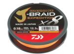 Daiwa J-Braid Expedition X8 150m, 0.13mm, smash orange (12550-013)