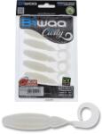 Biwaa Tailgunr Curly 3.5" 9cm 008 Pearl White (B002088) - jadabo