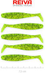 Reiva Flat Minnow shad 7, 5cm 5db/cs (Poppy green) (9902-805) - jadabo