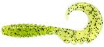 Fishup Fishup_Fancy Grub 2" 10Pcs. 055 - Chartreuse/Black (FHL15-116)