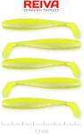 Reiva Flat Minnow shad 7, 5cm 5db/cs (Flash Lemonade) (9902-806)