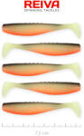 Reiva Flat Minnow shad 7, 5cm 5db/cs (UV Roach) (9902-803) - jadabo