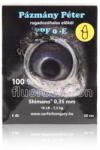 Pázmány elõke Pázmány Péter Fluorocarbon elõke 0, 35mm 50cm tojás gyorskapocs 7 kg (PPF0-50E-JDB)