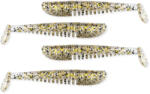 Nevis Impulse Shad 10cm 4db/cs (Salt and Pepper) (9721-130)