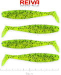 Reiva Flat Minnow shad 10cm 4db/cs (Poppy green) (9902-105)
