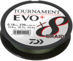 Daiwa Tournament X8 Braid Evo+ (dark green, 0.14mm, 10.20kg, 270m) (12760-114)