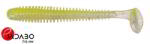 Keitech Swing Impact 4" 484 Chartreuse Shad (8 db/csomag) (4560262610240)