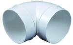 Awenta KO100-23/90 fok PVC könyök (121P)