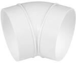 Dalap KO150-23/45 fok PVC könyök (691)