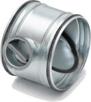  AKH 150 légtömör pillangószelep gumis, fém karral