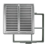 Haco Négyzetrács Haco NVM 150x150 rozsdamentes (701)