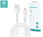 DEVIA Kintone Cable V2 Series 10W USB/Lightning adat-és töltőkábel 1m - fehér - coolmobile