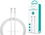DEVIA Smart Series 100W Type-C/Type-C adat- és töltőkábel 1, 5m - fehér - coolmobile