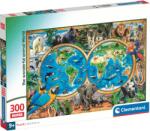 Clementoni Wonderful World - Állatvilág 300 db-os (21723)