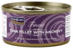 Fish4Dogs FISH4CATS Finest Tuna Fillet with Anchovy 6 x 70 g