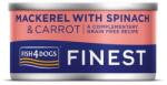 Fish4Dogs Finest Mackerel with Spinach 6 x 85 g