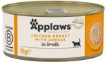 Applaws Konzerv macskáknak csirkemellel és sajttal 6 x 70 g