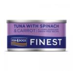 Fish4Dogs Finest Tuna with Spinach 6 x 85 g