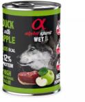 Alpha Spirit Dog Wet - kacsa és zöld alma 6 x 400 g