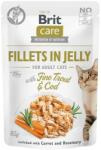 Brit Care Cat Fillets in Jelly with Fine Trout & Cod 6 x 85 g
