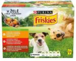Friskies ADULT multipack marhahússal, csirkével és bárányhússal zselében 3 x (12 x 85g)