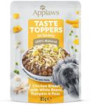 Applaws Dog Taste mártásos csirke, bab, sütőtök és borsó 6 x 85 g