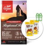 ORIJEN Regional Red Dog 11, 4 kg + Rabbit Snack 500g GRÁTISZ