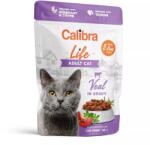 Calibra Cat Life Adult Borjúhús mártásban 6 x 85 g