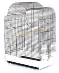 INTER-ZOO Pet Products ELIZA papagáj kalitka - fekete - 54 x 34 x 75 cm
