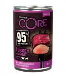 Wellness Core Dog 95% pulyka és kecske 12 x 400 g
