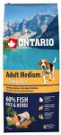 ONTARIO Adult Medium 7 Fish & Rice 2 x 12kg