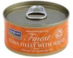 Fish4Dogs FISH4CATS Finest Tuna Fillet with Squid 6 x 70 g