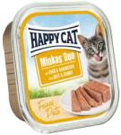 Happy Cat Minkas DUO Paté marhahús és nyúl 6 x 100 g