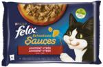 FELIX Sensations Sauces zacskós eledel, ízletes válogatás szaftban 48 x 85 g