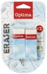 Optima Radír papírtokos 2 db/bliszter (100020)