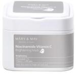 Mary&May Niacinamide Vitamin C Brightening Mask - 30 bucăți Masca de fata